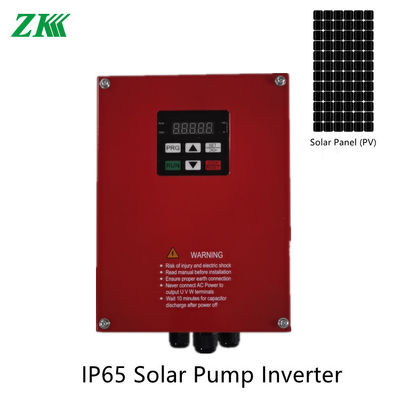 IP54 IP65 Solar Variable Frequency Drive VFD tahan air Dengan MPPT