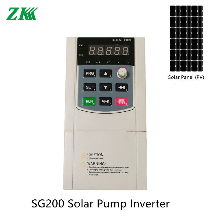 SG200 0.75kw Ke 5.5kw MPPT VFD Solar Pump Inverter Untuk Kontrol Pompa AC